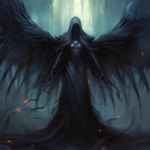 Dark Angel Twilight Reaper - Custodians of Cosmic Closure / Custom Conjuration / Companion / Distant / Remote / Connection / Binding
