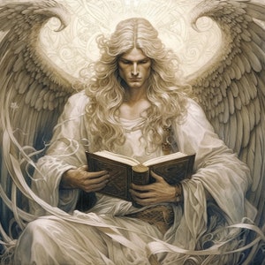 Angelic Scribe - Keepers of Celestial Chronicles  / Custom Conjuration / Companion / Distant / Remote / Connection / Binding / Attunement