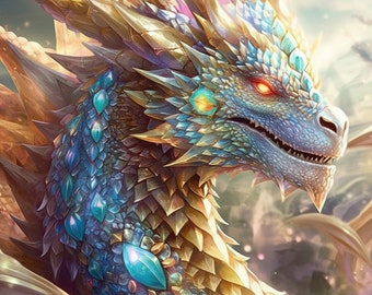 Gemheart Dragon - Guardian of Crystal Essence / Spirit Guide Binding / Companion Binding / Distant Binding / Remote Binding / Direct Binding