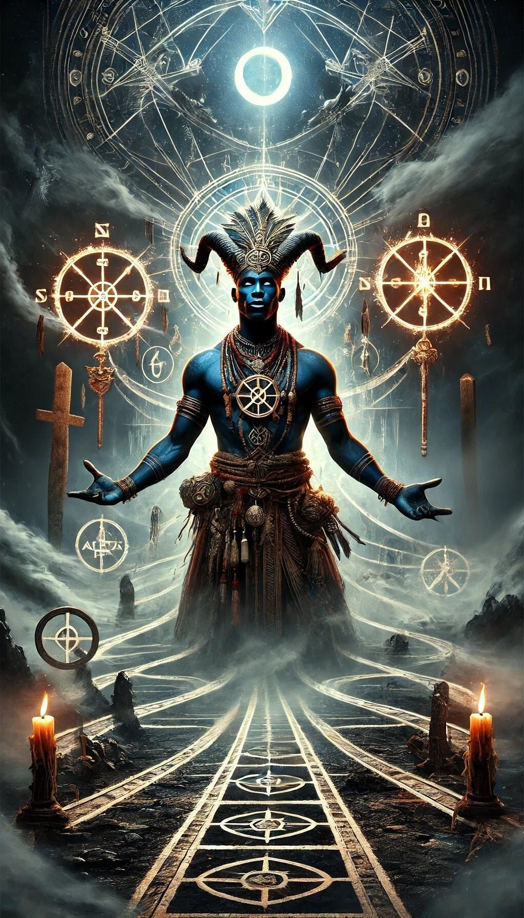 Kalfu Divine Connection - The Vodou Loa of the Crossroads, Power, and Chaos