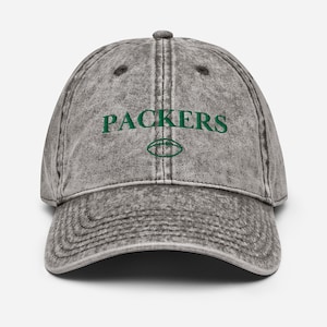 Vintage Cotton Embroidered Packers Hat