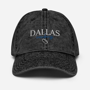 Vintage Embroidered Dallas Cowboys Hat