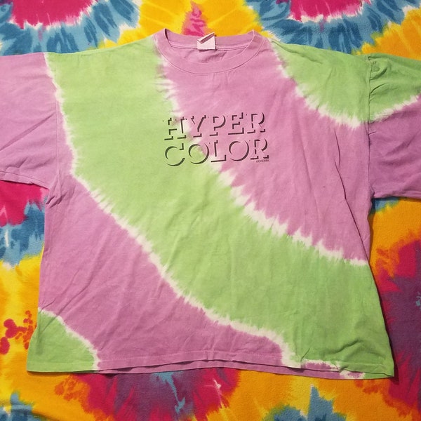 Vintage Hypercolor Generra XL t shirt Single stitch