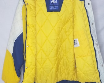 Notre Dame Fighting Irish Starter Jacket NFL Vintage Mens L Full