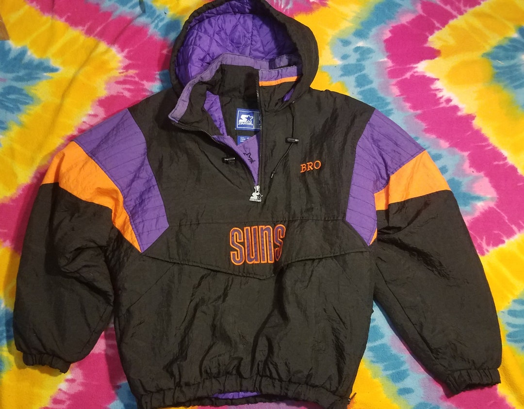 Pheonix Suns Starter Jacket 90s Pullover Custom Etsy