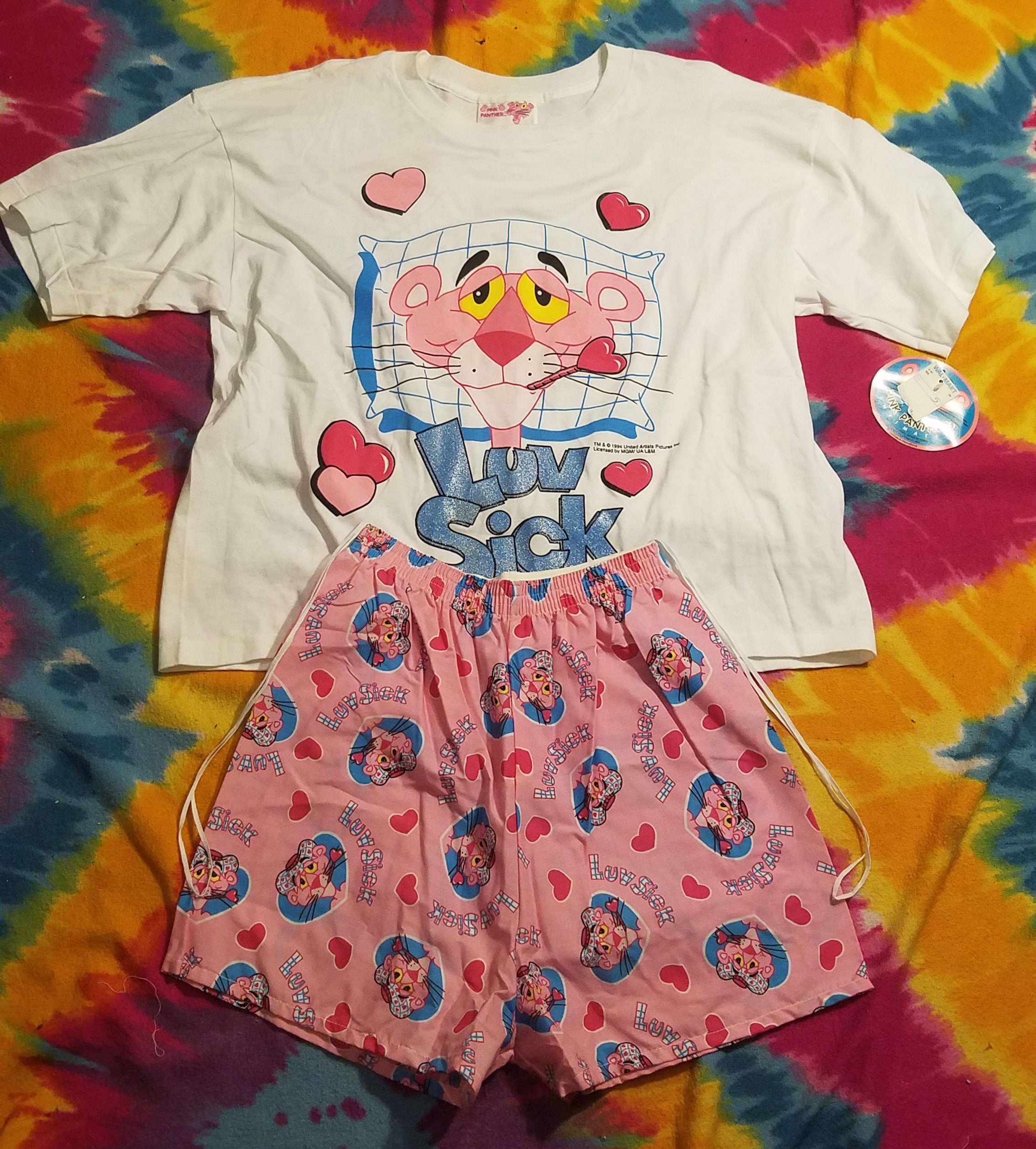 Pink Panther Pajama Etsy