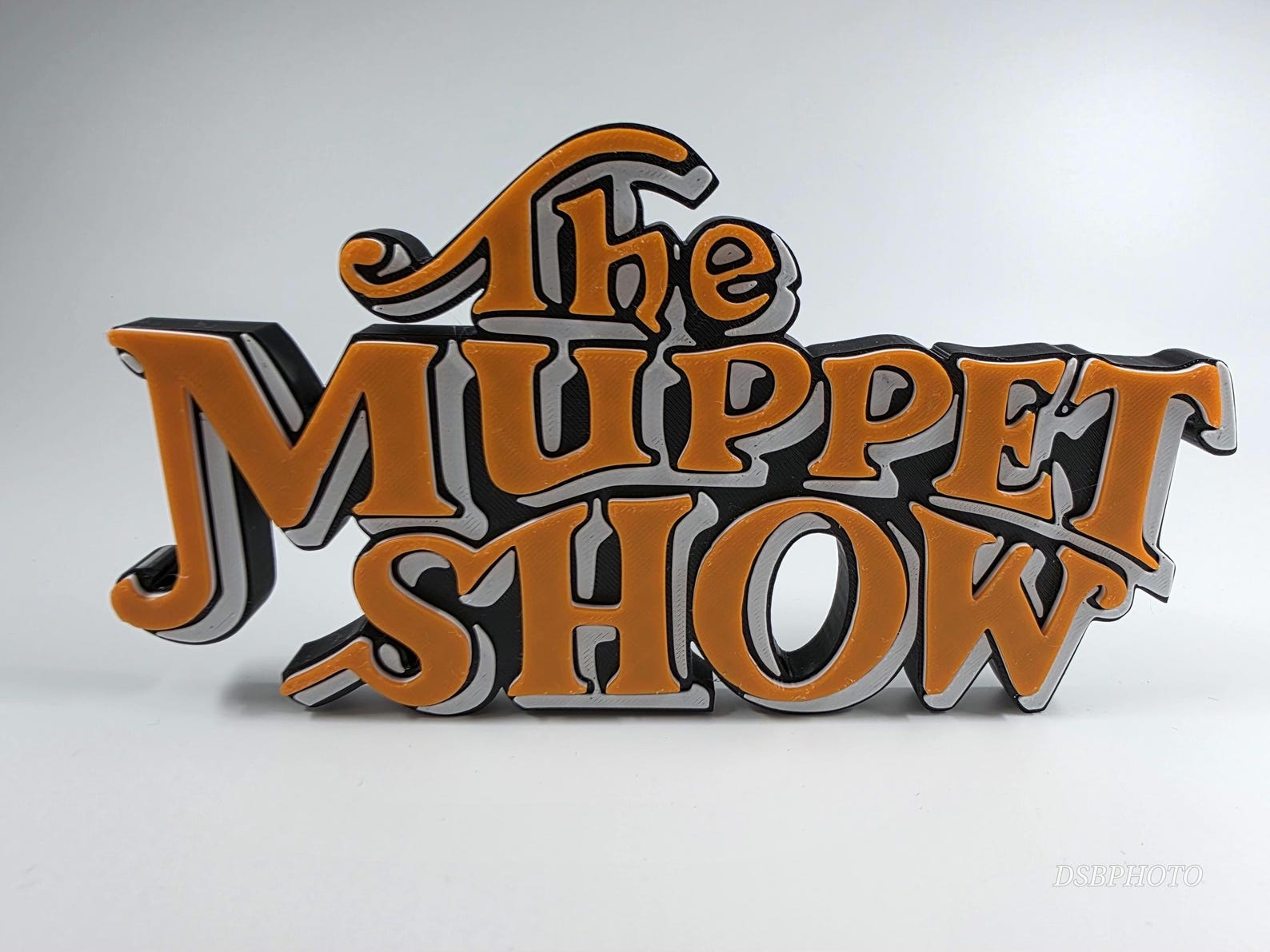 Muppet Show Logo Stand: 3D Printed Retro TV Collectible - Etsy