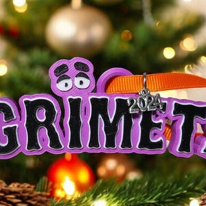 OMG Mets Ornament, 3D New York OMG Memorabilia Sign Baseball Ornaments Gifts, Classic Vintage Christmas Hanging Ornament Xmas Tree Decor, OMG Mets Sign Unique Classic Modern Baseball Ornament (2