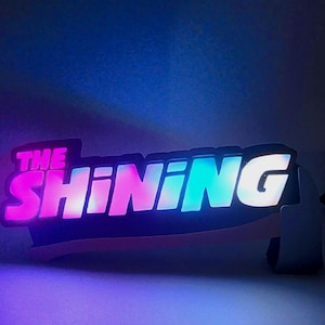 The Shining 3D Printed Horror Movie Display Lightbox Collectible Memorabilia for Fans & Decor