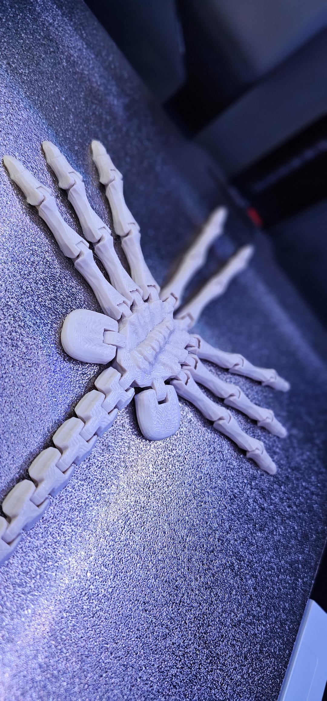 【エイリアン/Alien】可動関節式！超リアル実物大 フェイスハガー3Dプリント エイリアン/Alien】可動関節式！超リアル実物大 フェイスハガー3D