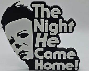 3D-utskrivet Michael Myers-ställ: Halloween-skräckdekor