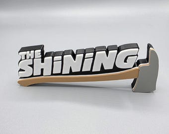 Skräckfilmsställ - The Shining 3D-printade samlarobjekt för fans och dekoration