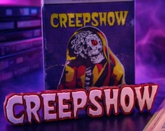 3D Printed Creepshow Movie Logo Stand | Shelf Display | Ultimate Horror Collectible