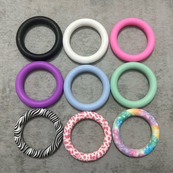 New Silicone Keychain Rings buy 5 get 1 free