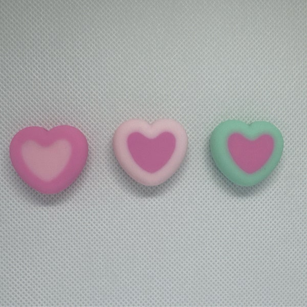 New Big Heart Acrylic Beads buy 5 get 1 free