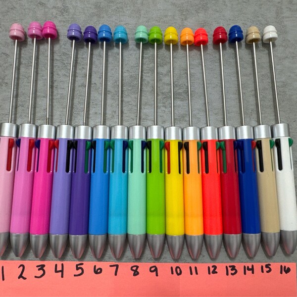 New Style Multi Color Beadable Pens
