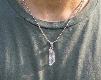 Natural Rough Stone Pendant