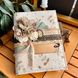 Junk Journal botanical garden themed