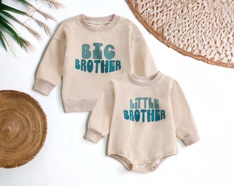 Brothers Matching Outfit,Big Brother Sweatshirt,Pregnancy Announcement,Lil Bro Romper,Brothers Sweaters,Lil Bro Outfit,Big Brother Outfit