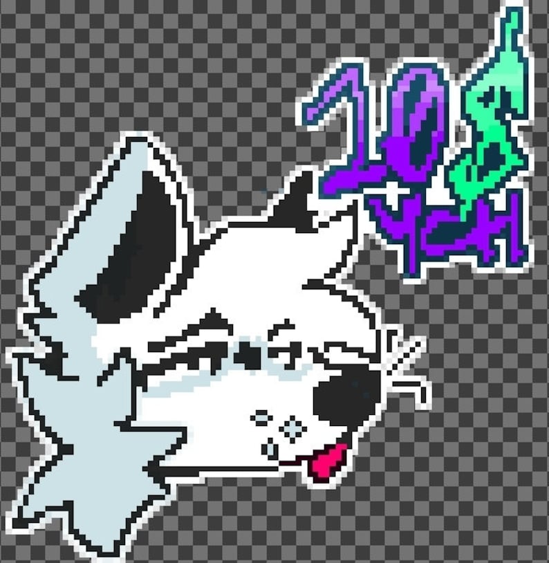 Furry Pixel Art/sprite Ych Commission Etsy
