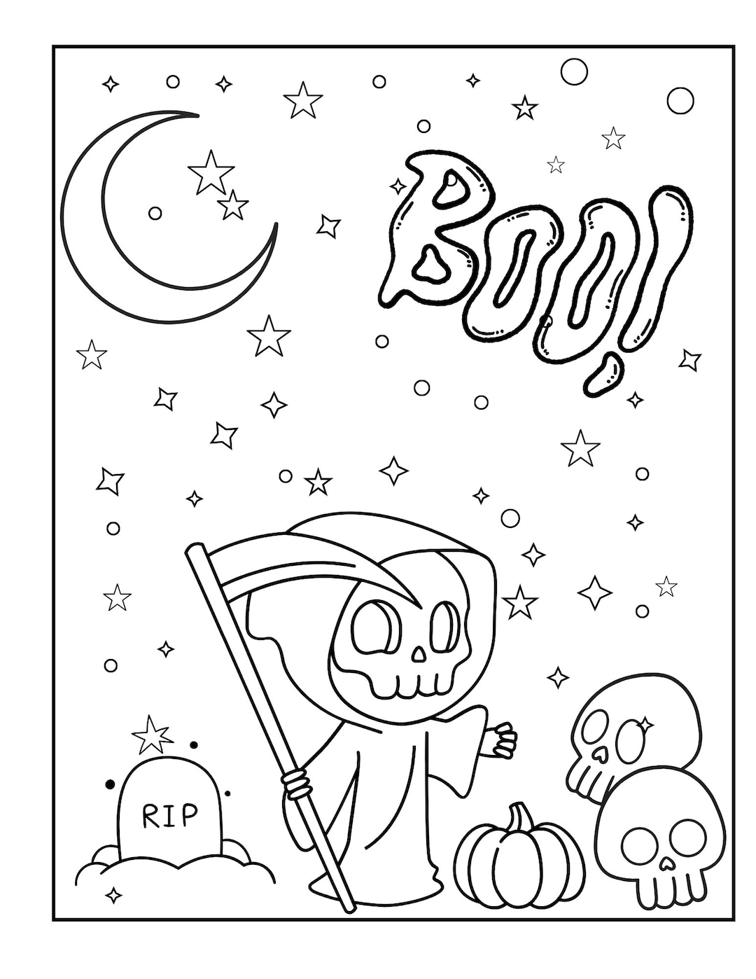 Spooky Coloring Sheets|halloween Coloring Sheets for Kids|vampire