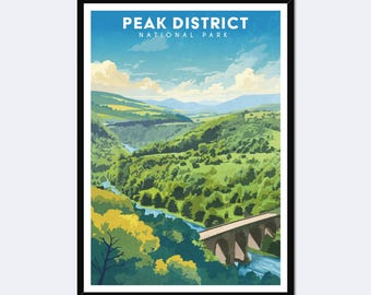 The Peak District National Park Poster
