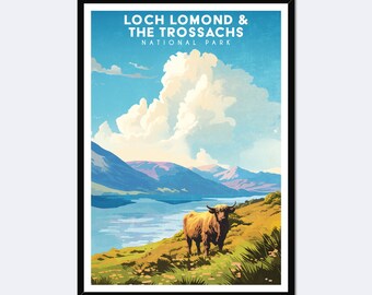 Loch Lomond and The Trossachs National Park Poster