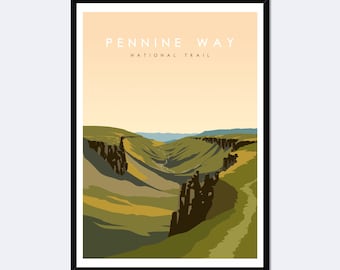 Pennine Way National Trail Poster