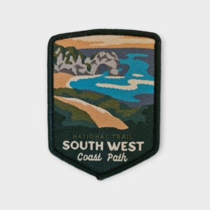 Parche del Sendero Nacional de la Costa Suroeste / Regalo para excursionistas y caminantes / Insignia