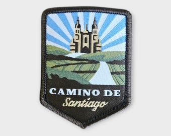 Écusson Brodé Camino 2024 (8,9 Cm) Thermocollant Ou à