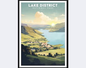 The Lake District National Park Poster
