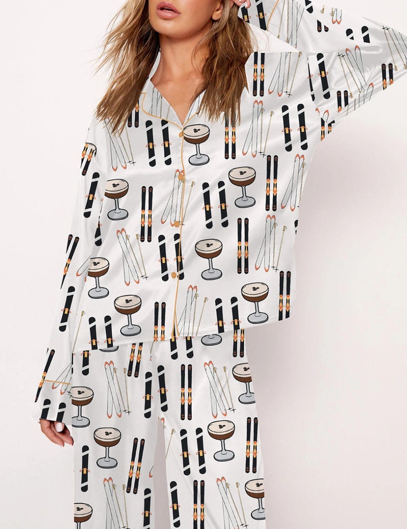 Après Ski Espresso Martini Girls Pajama Set Espresso Martini Etsy