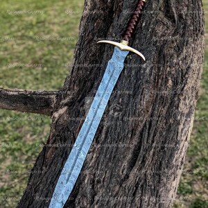 Damascus Viking Sword