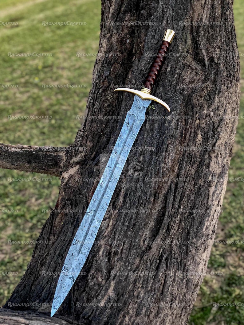 Damascus Viking Sword