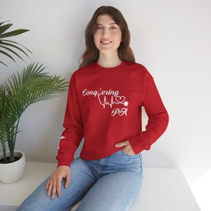 Conquering Physician Assistant Sweatshirt, PA Sweater, Student physician shirt, Graduation Gift for New Physician Assistant, PA Student Gift