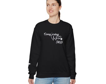 Sudadera "Conquistando el MD", regalo de graduación para médicos, estudiante de medicina