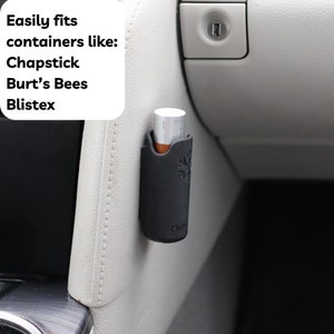 Chill Chap Insulated Lip Balm Mount Premium interior car accessory Keep Your Chapstick Handy and upright Great low-cost gift image 2