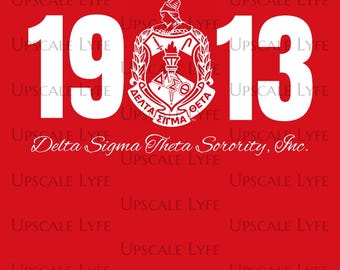 Diseño Delta Sigma Theta 1913: Descarga digital PNG
