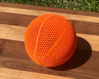 3D Printed MINI AIRLESS BASKETBALL 4"