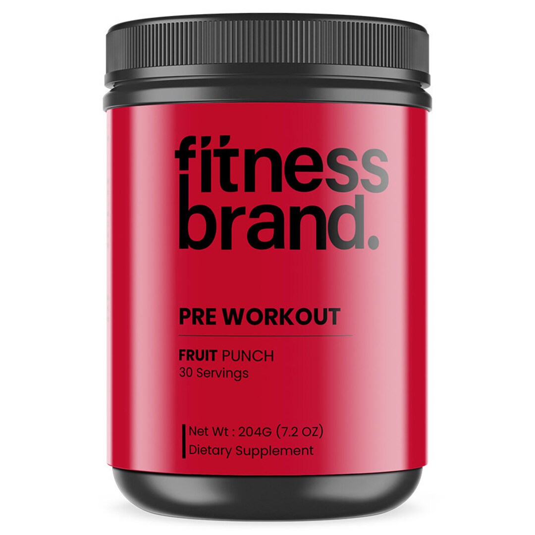 Preworkout Fruit Punch Etsy