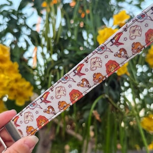Handmade Keychain – Lion King-Inspired Animal Print, Simba Fabric Key Fob  Gift for Disney Fans
