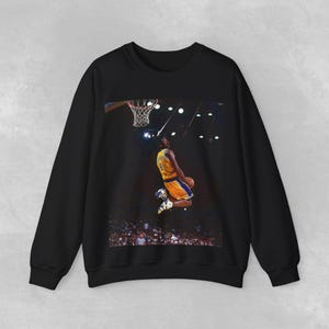 Kobe Bryant Lakers Dunk Grafik Sweatshirt mit Rundhalsausschnitt, Kobe Hoodie, Kobe Mamba Mentalität Shirt, Lakers Geschenk