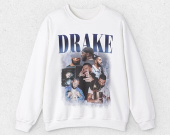 Drake Bootleg Design Crewneck Sweatshirt,Unisex Hip Hop Sweatshirt,11 Color Available