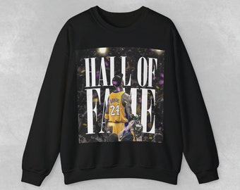 Kobe Bryant Hall of Fame Graphic Sweatshirt - Lakers Basketball, Mamba Mentality