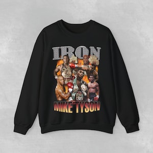 Mike Tyson Crewneck Sweatshirt: Iron Mike Boxing Hoodie