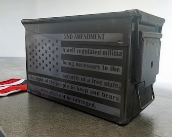 Personalized Ammo Box