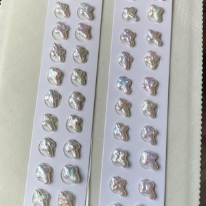 Natural 5A Cross pearl  Freshwater Baroque Cross Pearl Wholesale Free Custom Hole Drilling