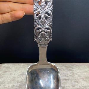 Antique Norwegian Norway 830S Silver Ladle Spoon