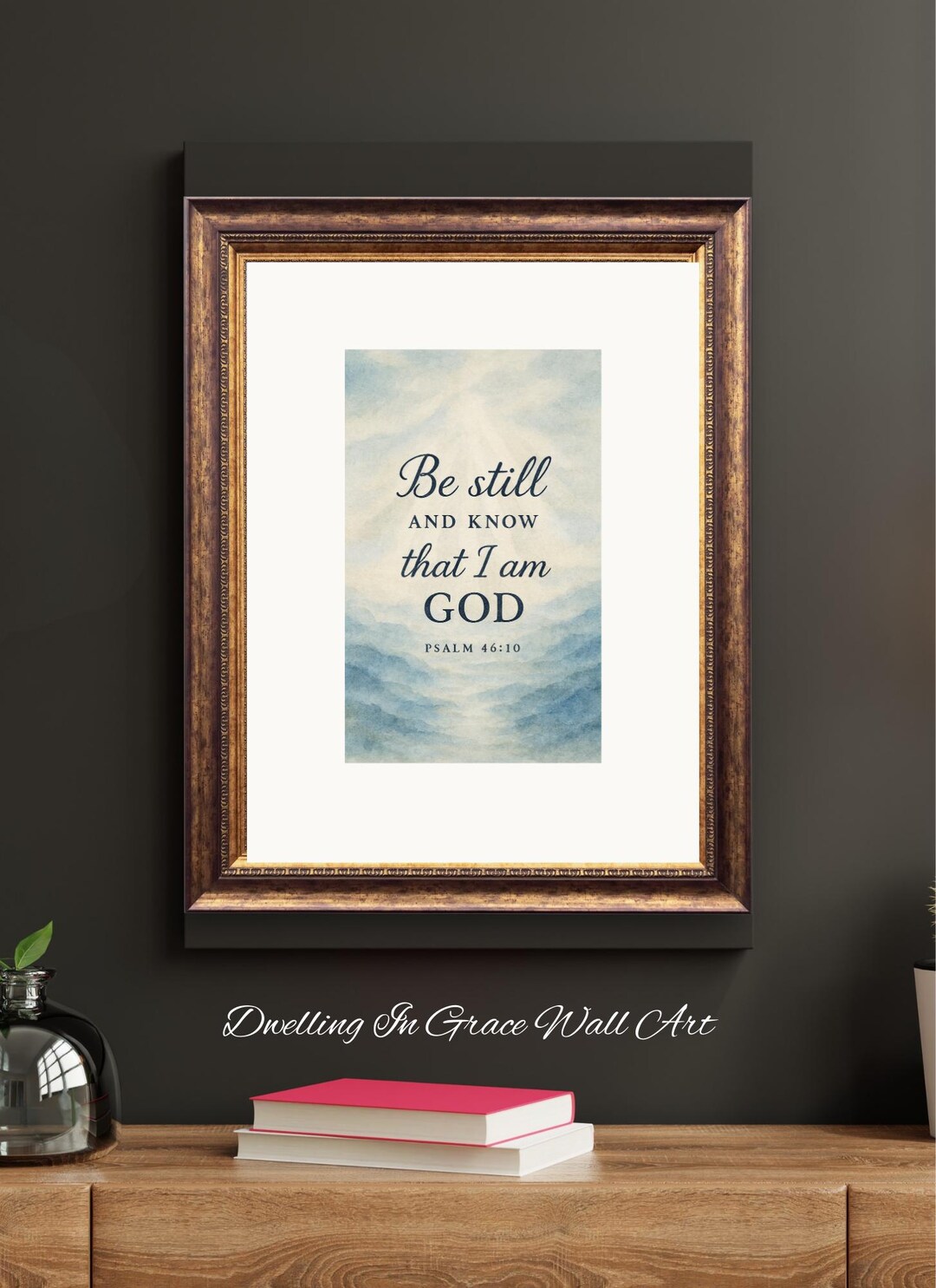 Psalm 46:10 Scripture Wall Art, Christian Bible Verse (digital Download ...