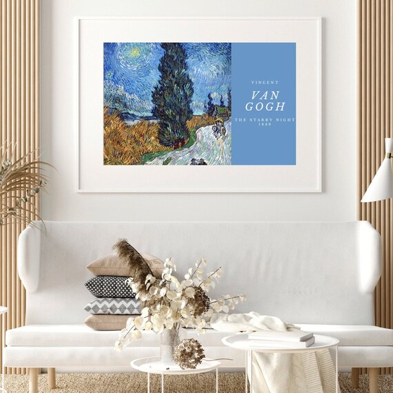 ヴィンセント ヴァン ゴッホ プリント | ブルー アート プリント